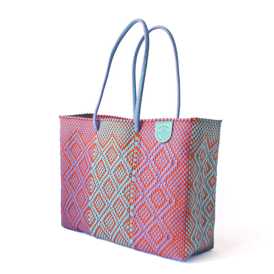 Sunset Woven Super Tote