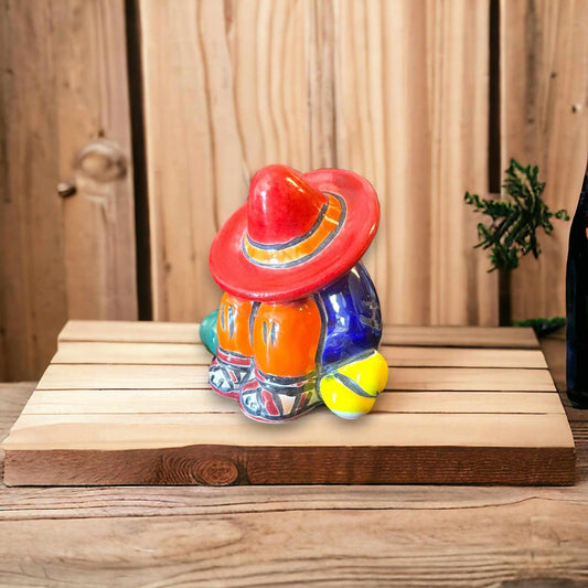 Talavera Panchito Figurine - Artisan Pottery