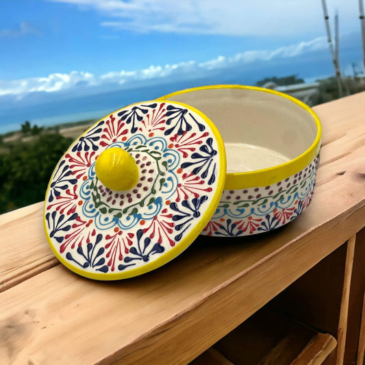 Talavera Tortilla Warmer - Handmade & Authentic