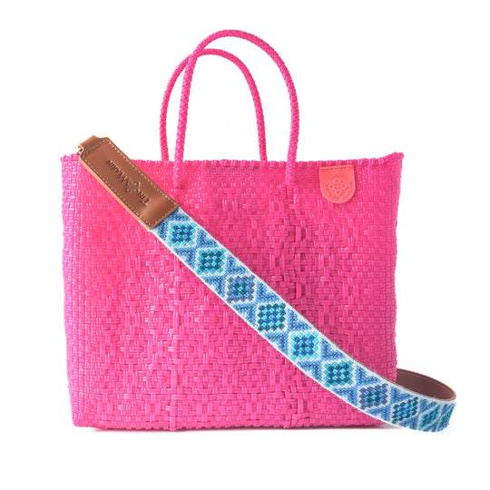 Vallarta Medium Woven Resort Crossbody Bag