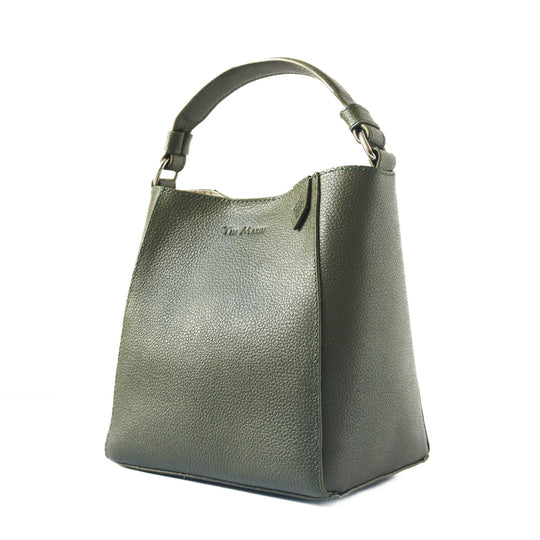 Yaya Leather Bucket Bag