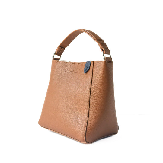 Yaya Leather Bucket Bag