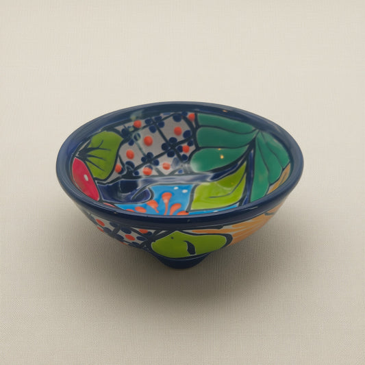 Talavera Ceramic Salsa Bowl | Handcrafted Mexican Dish