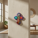 Alebrije Cross Wall Art - lifestyle product view 2
