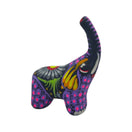 Alebrije Elephant Figurine - white background product view 4