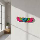 Alebrije Heart Wall Art - lifestyle product view 1