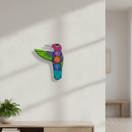 Alebrije Hummingbird Wall Art - lifestyle product view 1