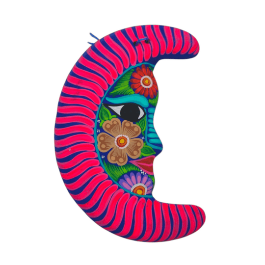 Alebrije Moon Wall Art - white background product view 6