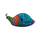 Alebrije Snail Figurine - white background product view 4