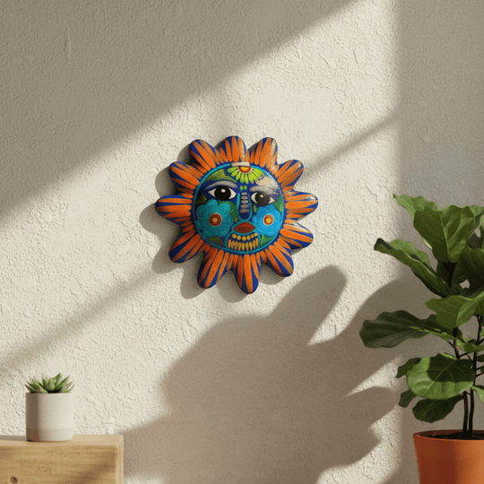 Alebrije Sun Wall Art - lifestyle product view 1