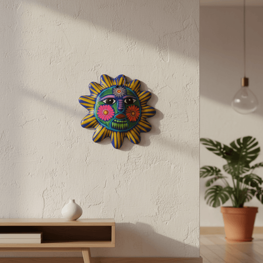 Alebrije Sun Wall Art - lifestyle product view 2
