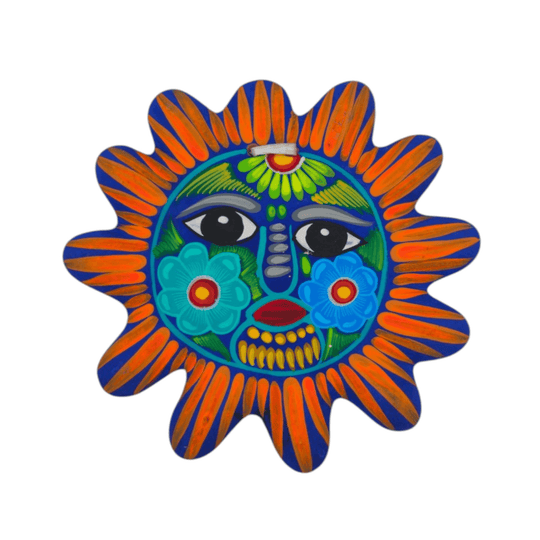 Alebrije Sun Wall Art - white background product view 5