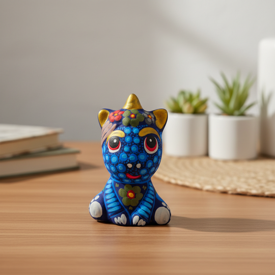 Alebrije Unicorn Figurine - lifestyle product view 2