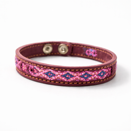 Vista Leather Adjustable Friendship Bracelet - Mexico