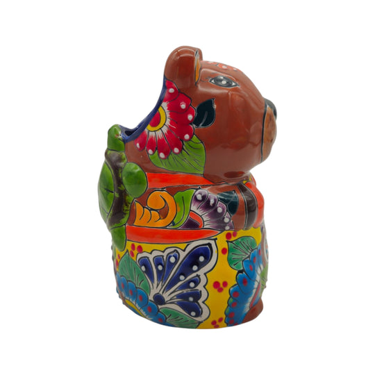 Capybara Animal Planter - white background product view 4