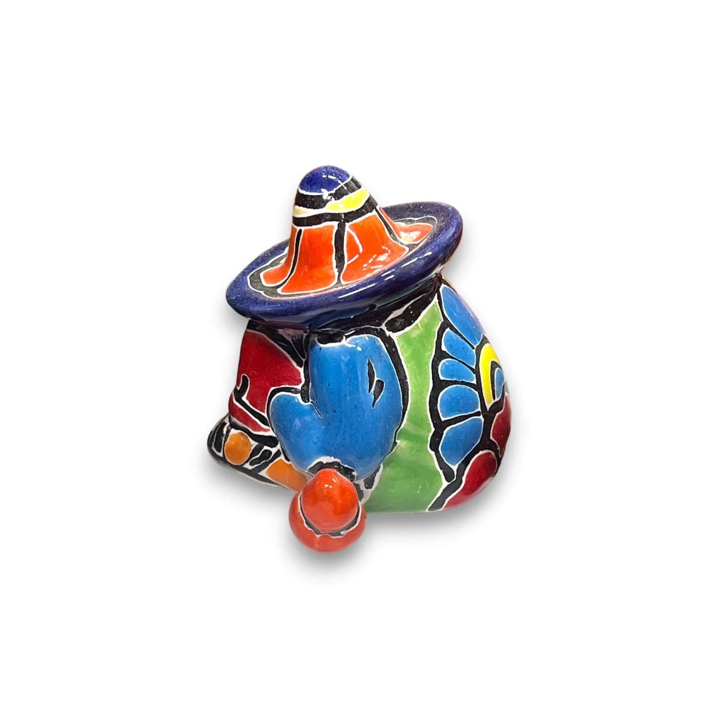 Small Talavera Panchito Figurine | Mexican Art