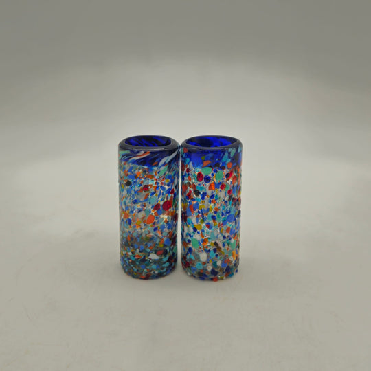 Confetti Double Shot Glass — TGH-5553; actual product against its original background.