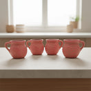 Pink Talavera Mug | Authentic Handmade Mexican Clay Jarrito