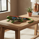 Extra Large Talavera Iguana Statue - lifestyle product view 3