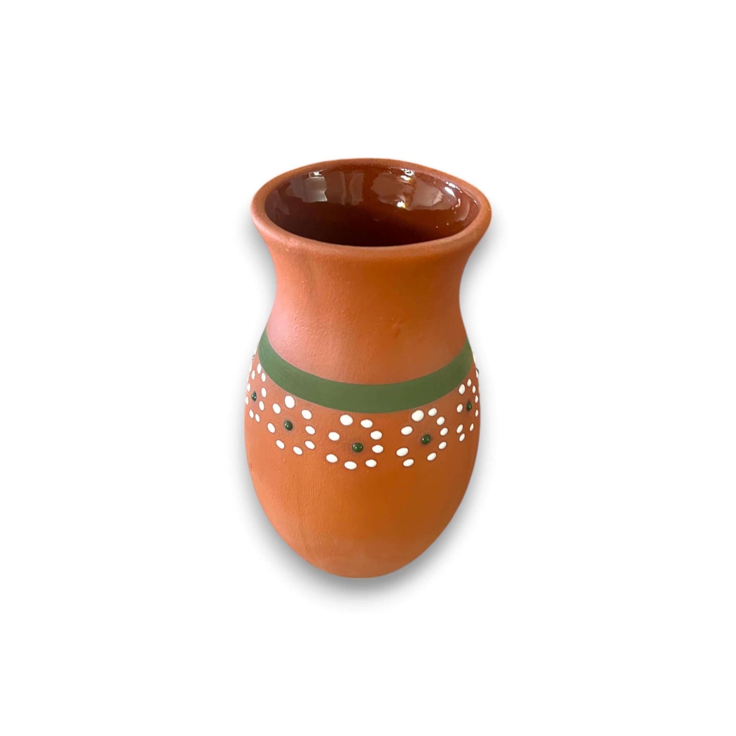 Hand-Painted Talavera Mexican Vase | Barro Elegance