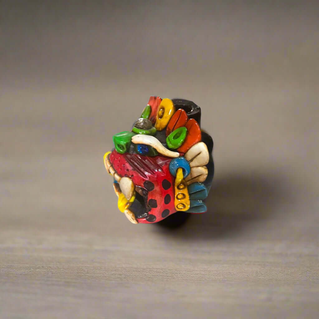 Authentic Aztec Death Whistle | Handcrafted Decor