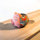 Mexican Talavera Pig Planter | Vibrant Handmade Ceramic Decor — hand-painted pig planter from Guanajuato with bright floral patterns