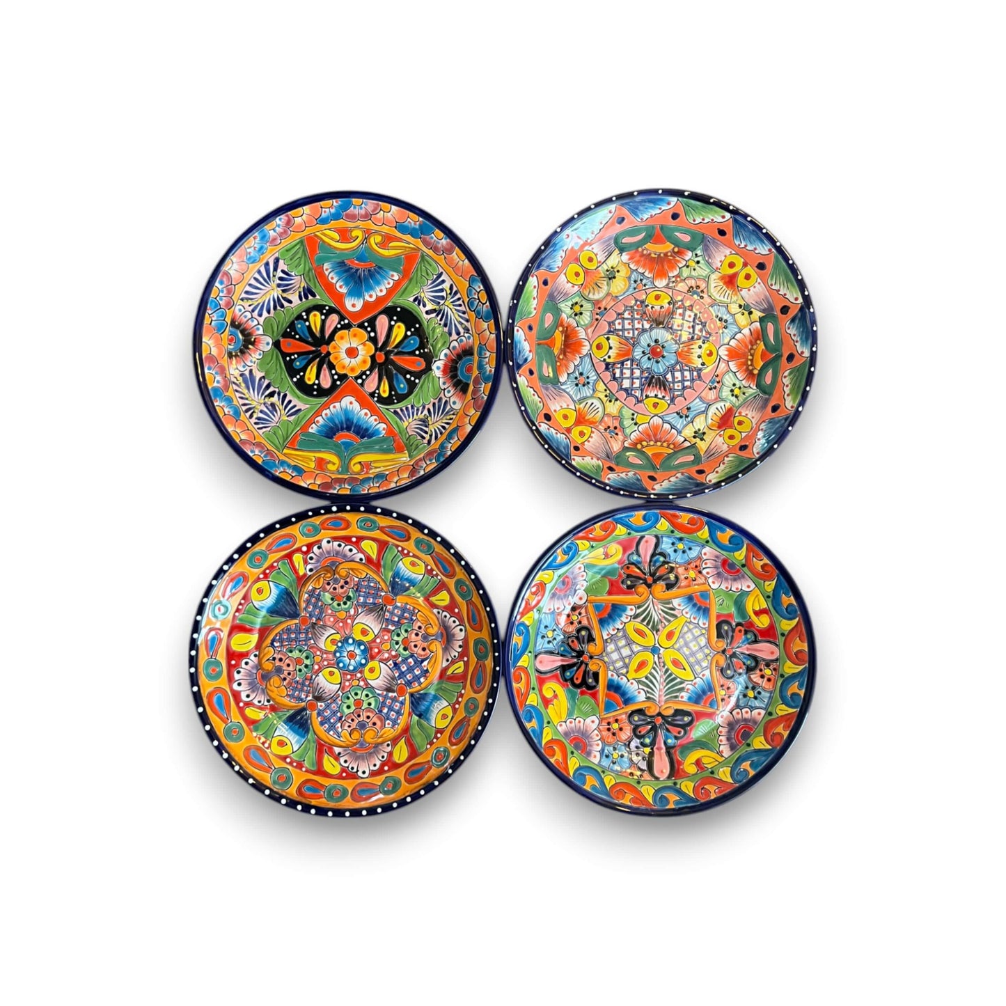 Handmade Talavera Dinnerware Set - 12 Piece