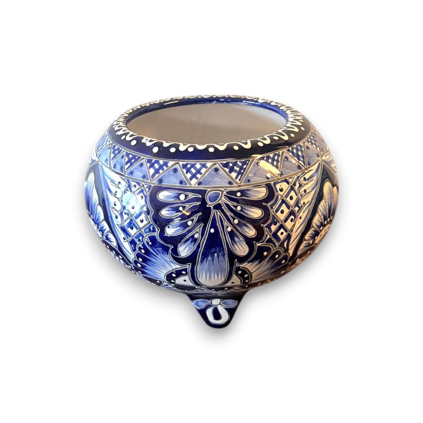 Handmade Talavera Molcajete Planter
