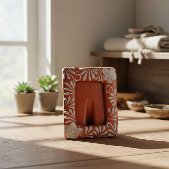 Handmade Talavera Photo Frame - lifestyle product view 3