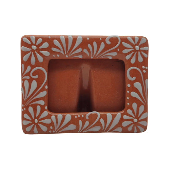 Handmade Talavera Photo Frame - white background product view 6