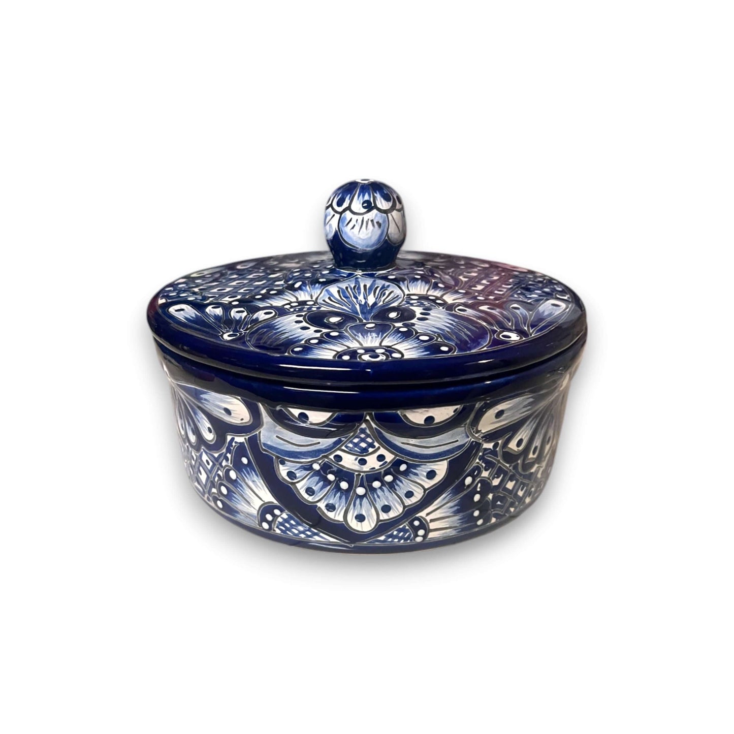 Talavera Tortilla Warmer - Handmade Mexican Art