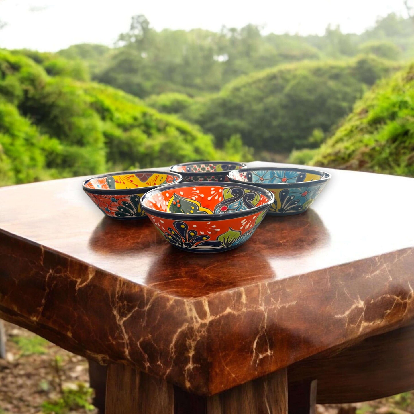 7.5" Talavera Soup Bowl | Mexican Dinnerware