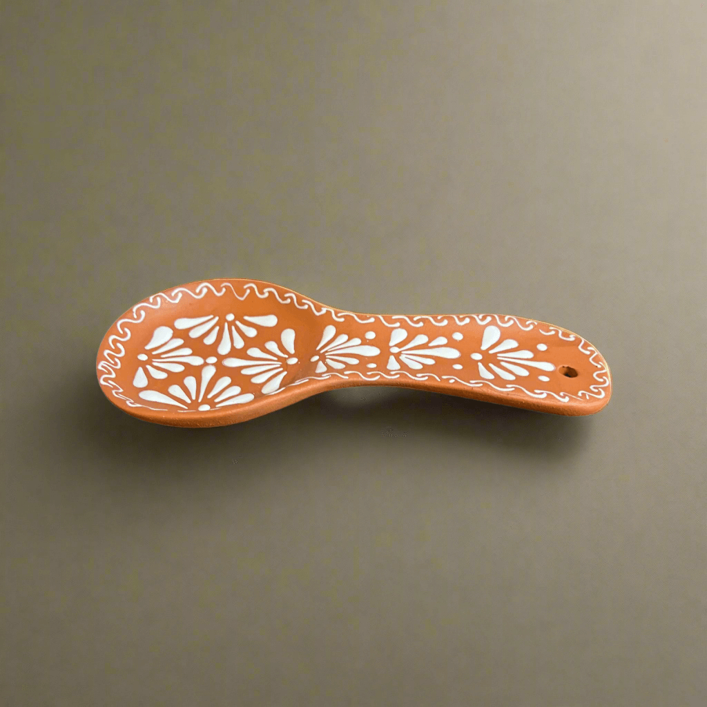 Mexican Talavera Spoon Rest | Handmade & Colorful