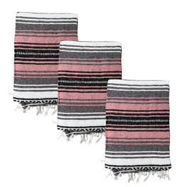 Pink Mexican Falsa Blankets