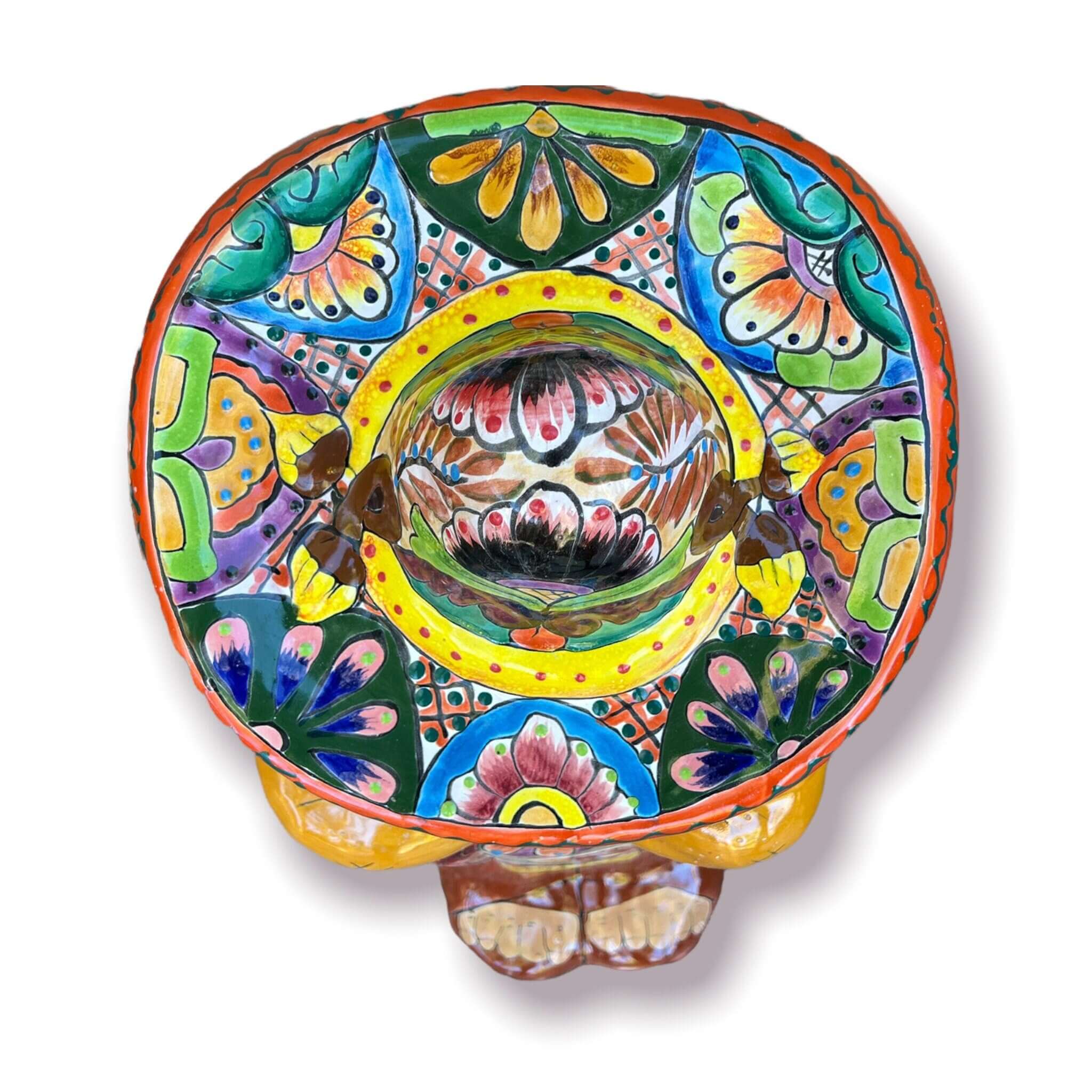 XL Talavera Panchito Statue | Hand-Painted Mexican Decor