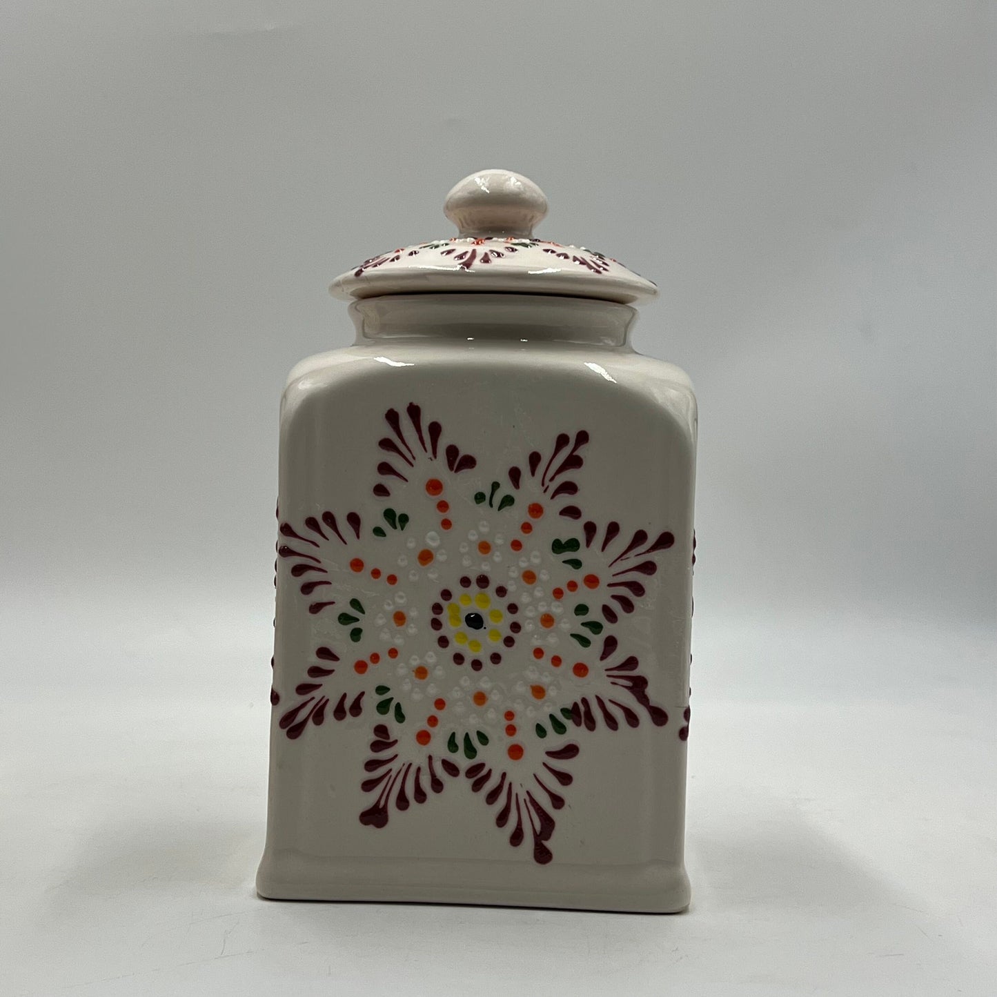 Mexican Handmade Talavera Canister Set | Puebla Mexican Pottery