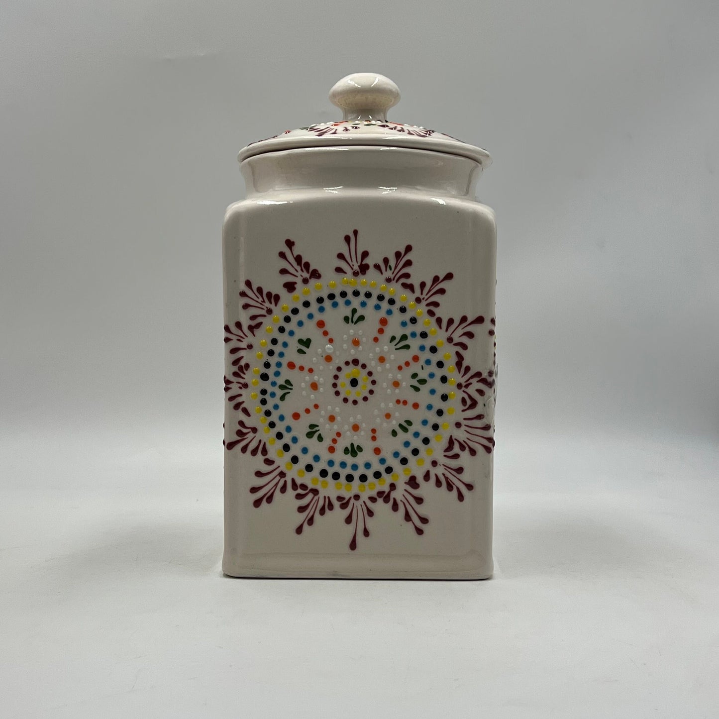 Mexican Handmade Talavera Canister Set | Puebla Mexican Pottery