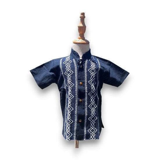 Mexican Handmade Dress Shirt | Cultural Clothing for Boys