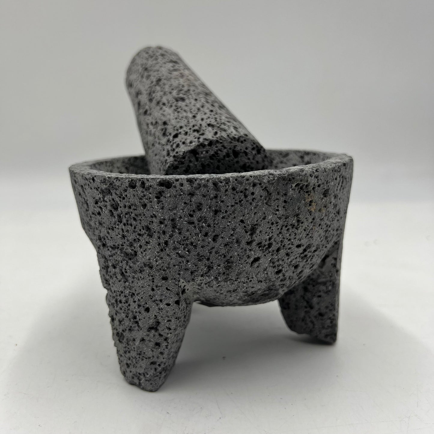 Mexican Volcanic Stone Molcajete | Handmade XL Mortar & Pestle