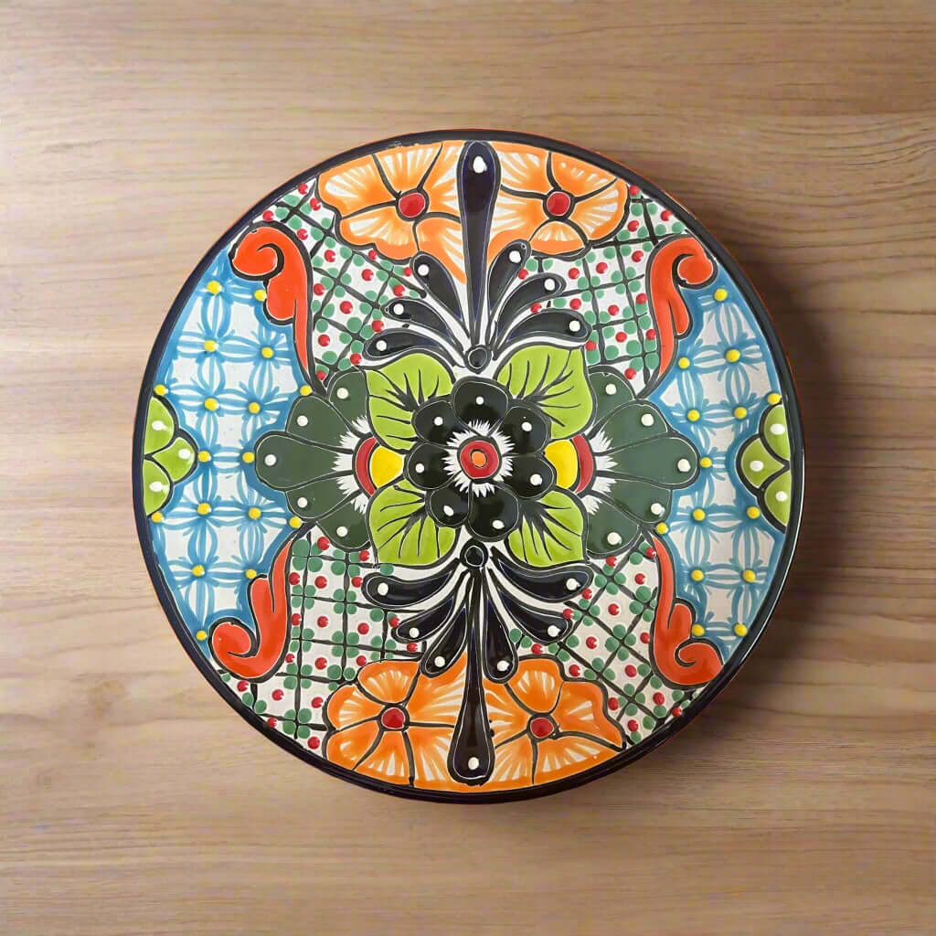 Talavera 26-Piece Dinnerware Set | Floral Style