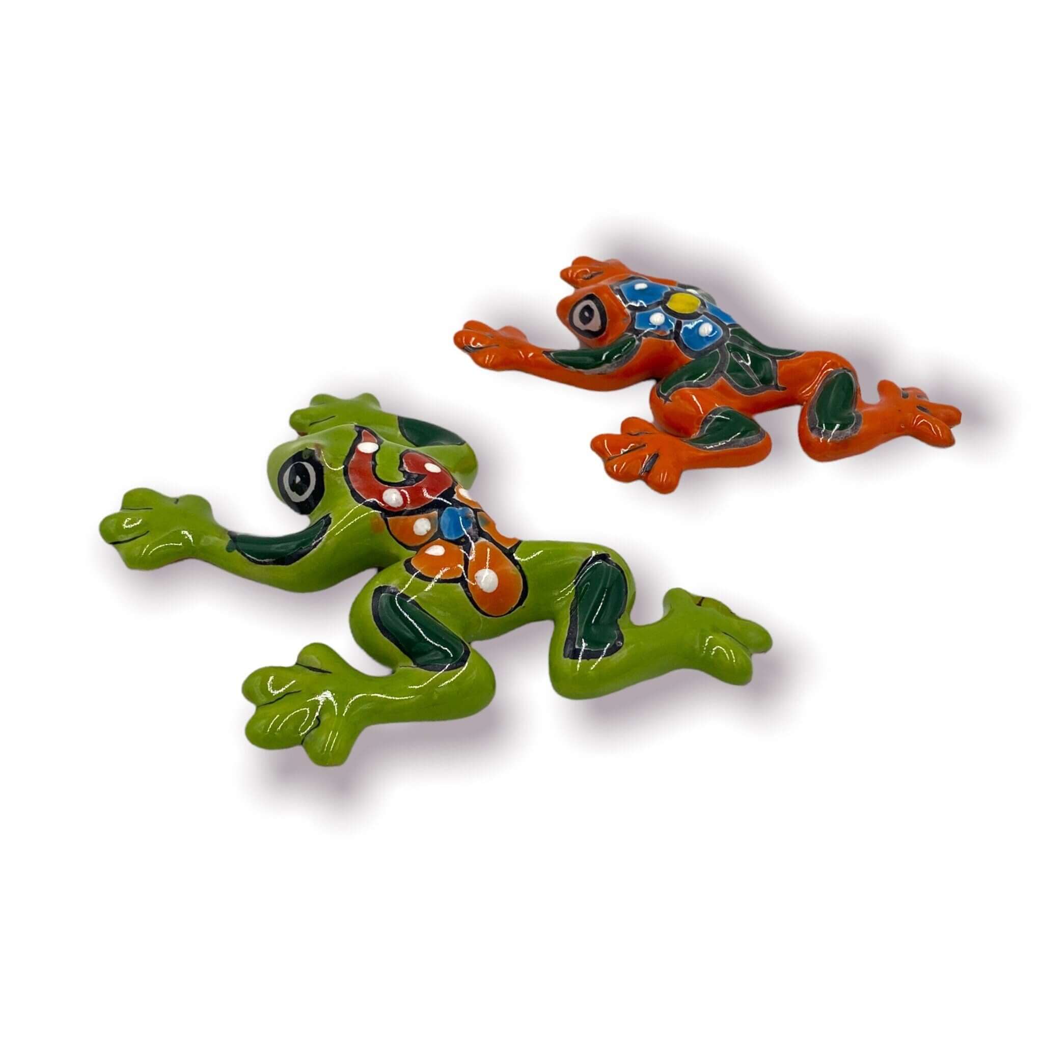 Talavera Frog Wall Art - Handmade Mexican Decor