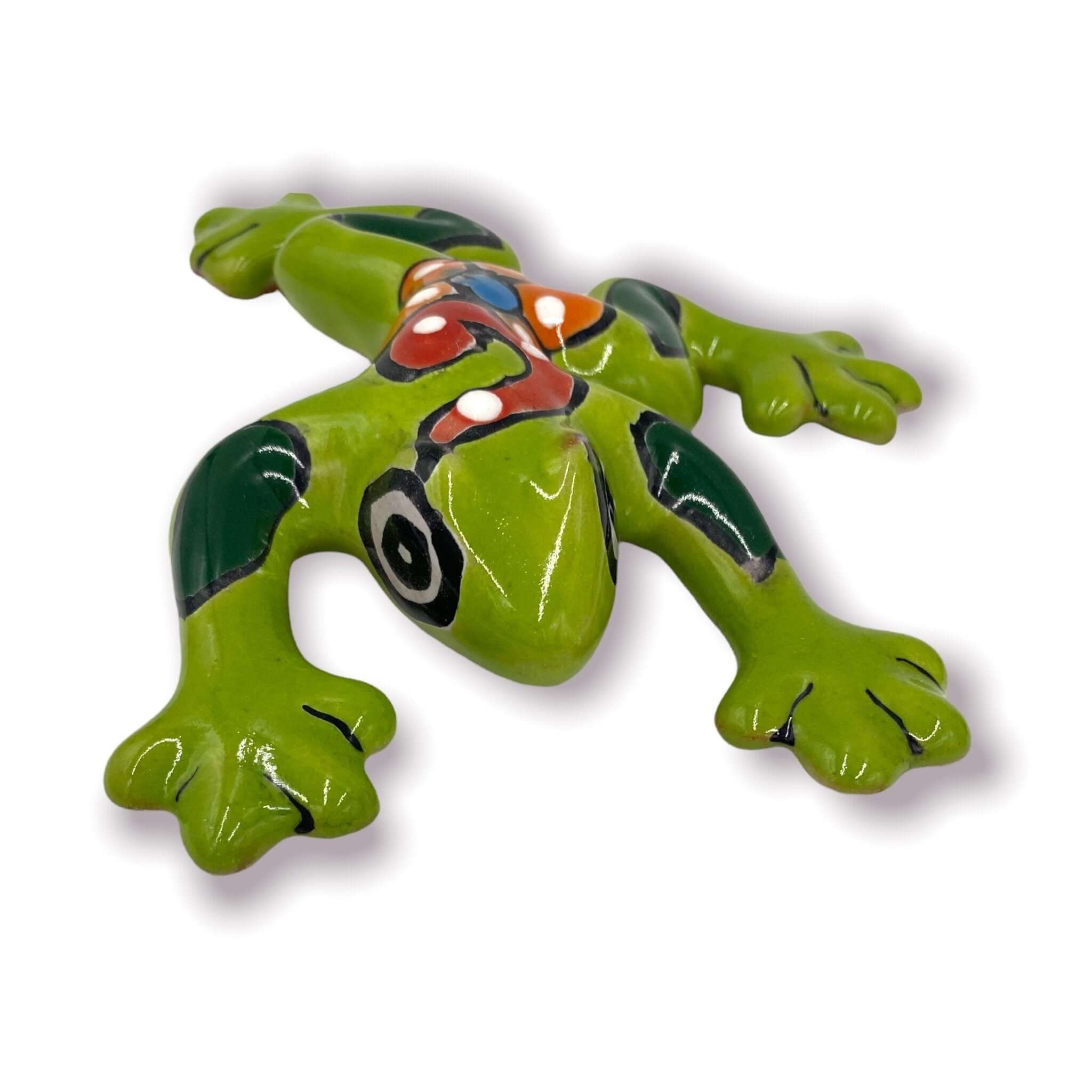Talavera Frog Wall Art - Handmade Mexican Decor