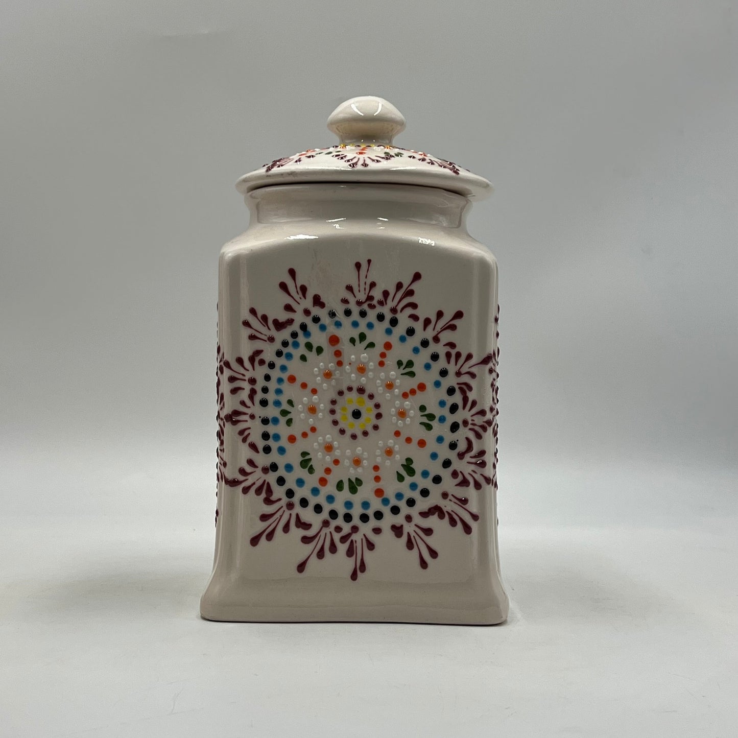 Mexican Handmade Talavera Canister Set | Puebla Mexican Pottery