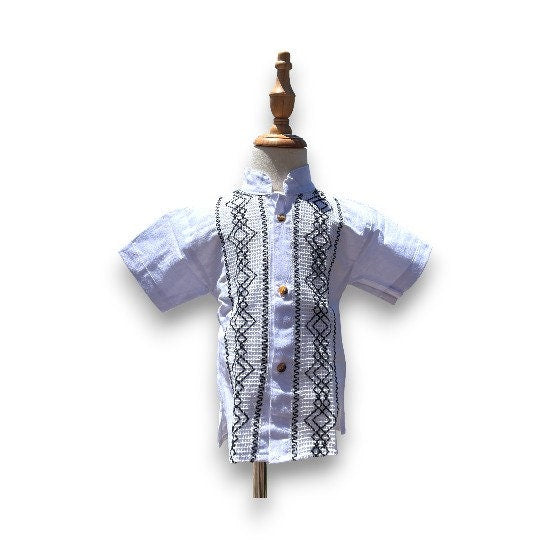 Mexican Handmade Dress Shirt | Cultural Clothing for Boys