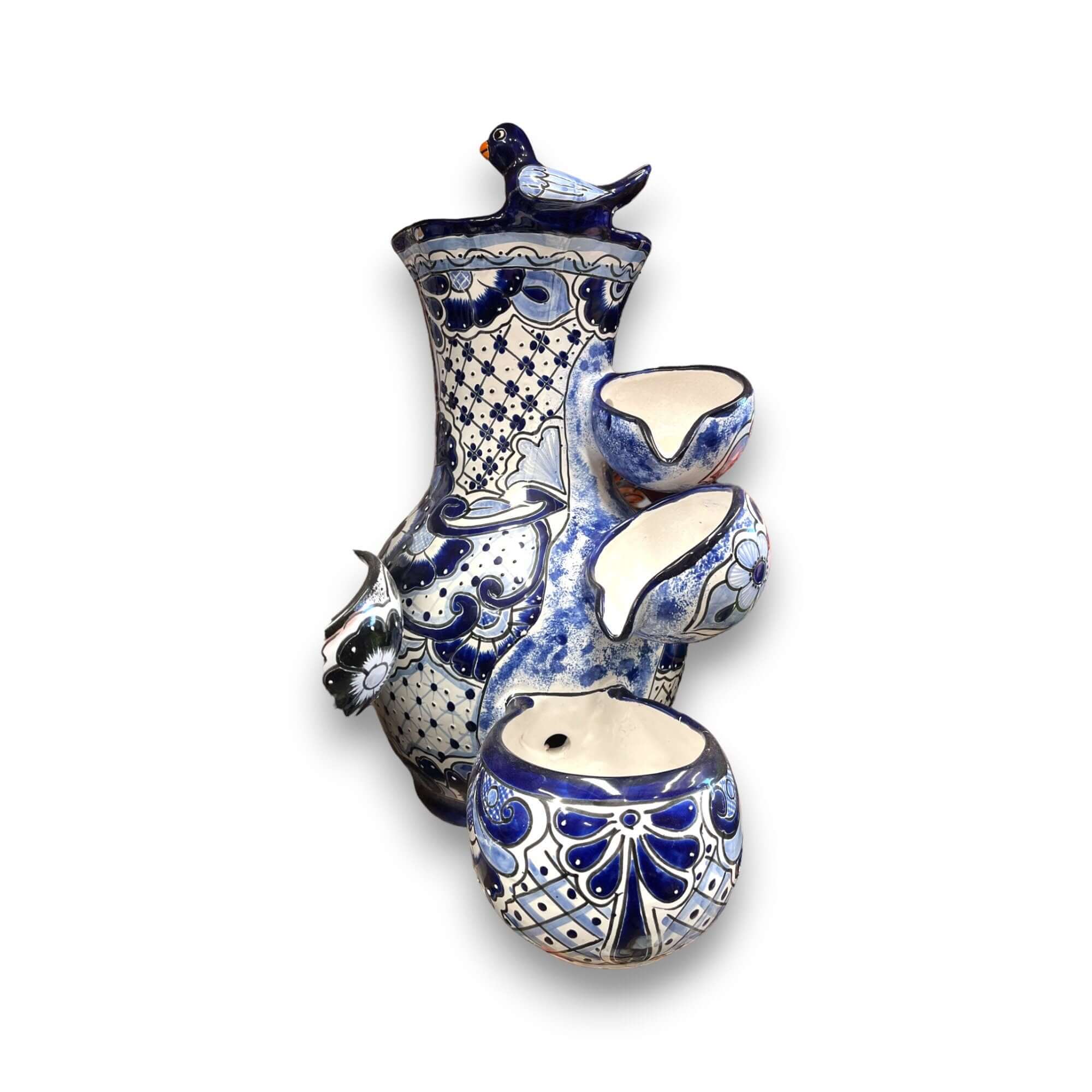 Handmade Talavera Fountain - 24" Authentic Art
