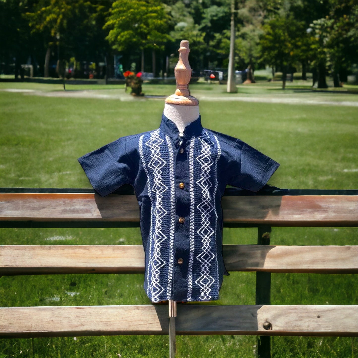 Mexican Handmade Dress Shirt | Cultural Clothing for Boys