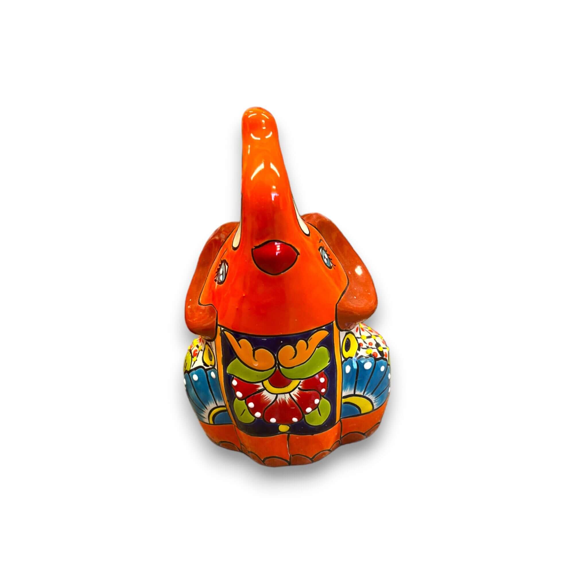 Talavera Elephant Planter | Colorful Art