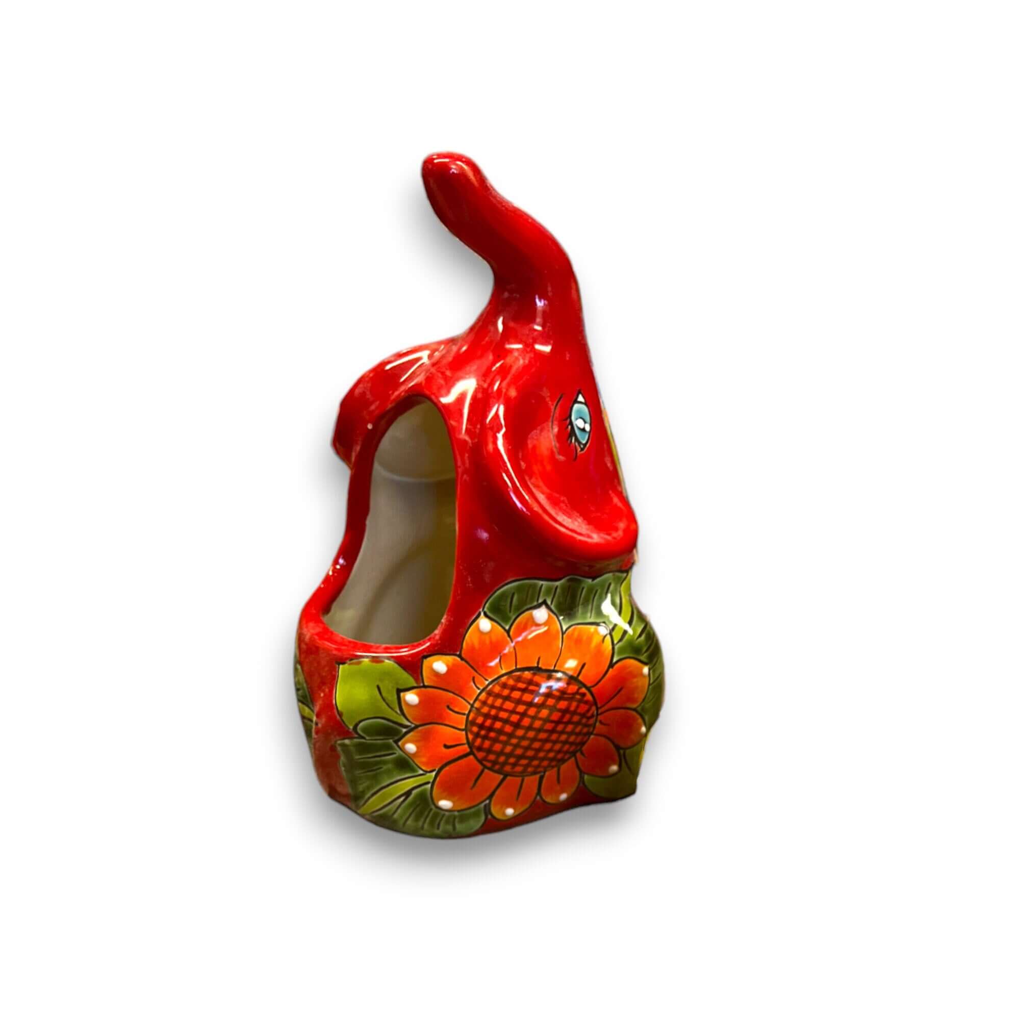 Talavera Elephant Planter | Colorful Art