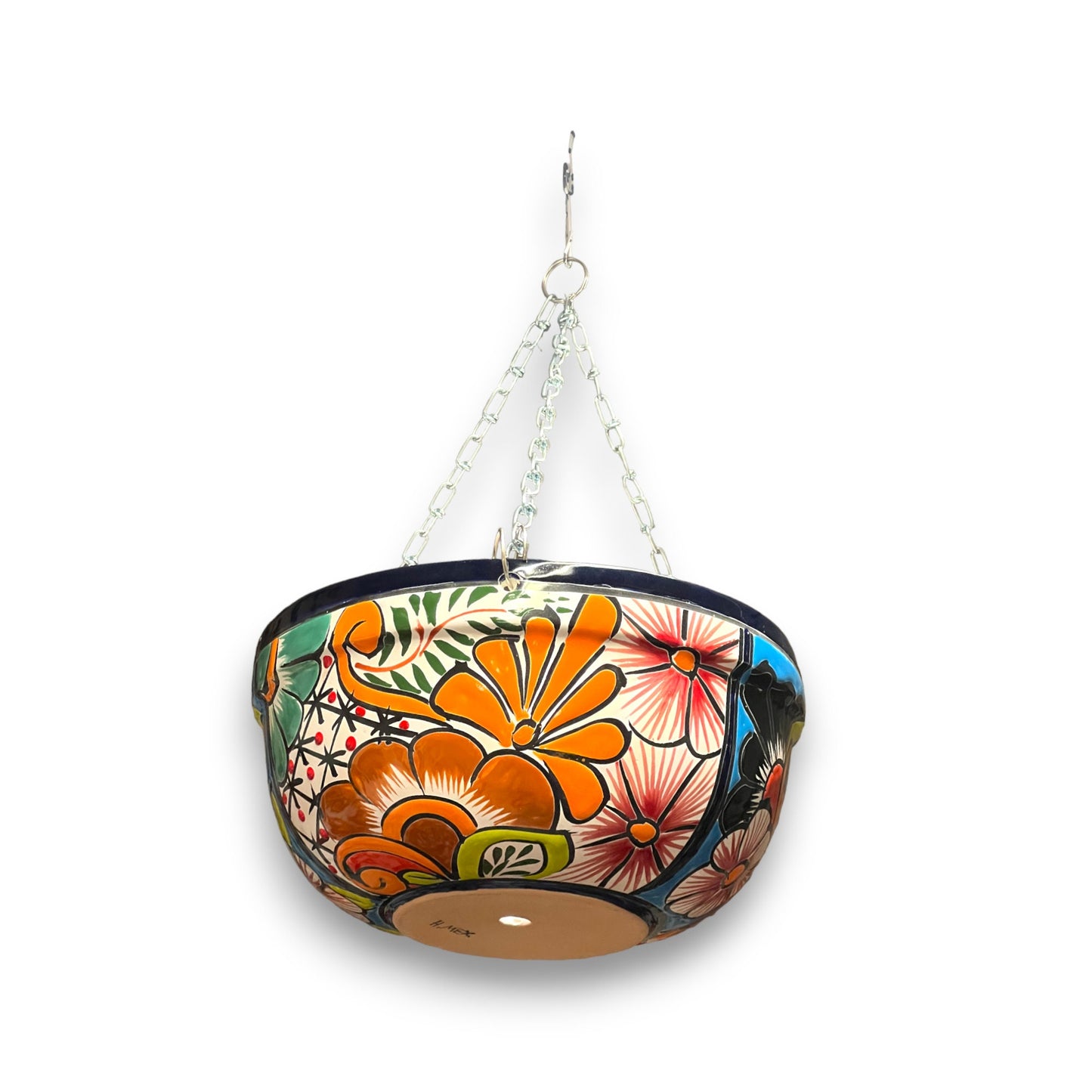 Talavera Hanging Flower Pot | Artisan Crafted Planters