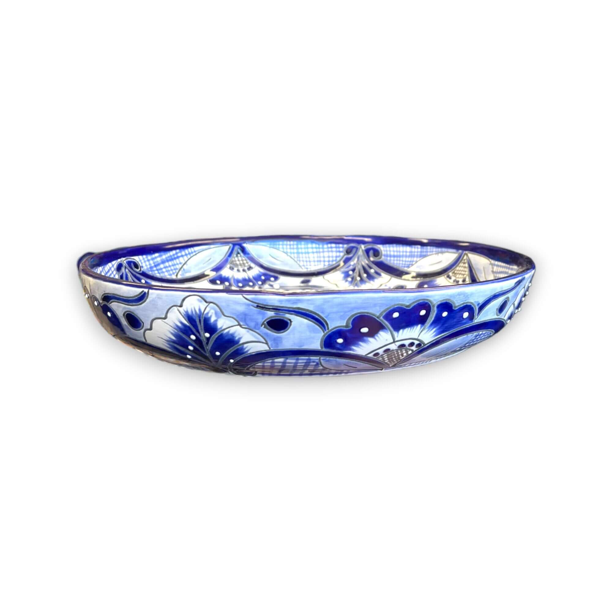 Talavera Round Serving Plate | Mexican Artistry